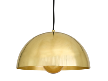 MAUA 30CM - Handmade brass pendant lamp by mullan lighting - view 2